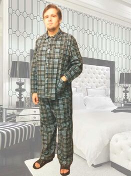 Мужская фланелевая пижама