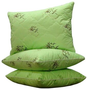 Подушка, тик, бамбук, 50х70