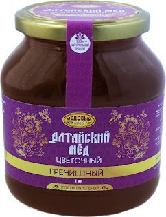 Гречишный натуральный Алтайский мед