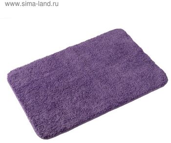 Мягкий коврик Purple, 80х50 см