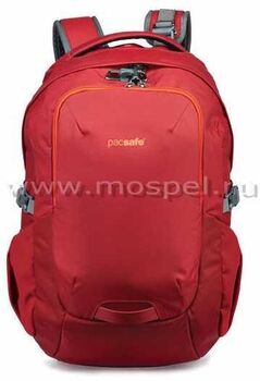 Красный рюкзак антивор Venturesafe 25L G3