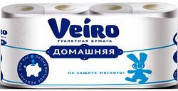 Туалетная бумага VEIRO 2сл. 8шт. Домашняя